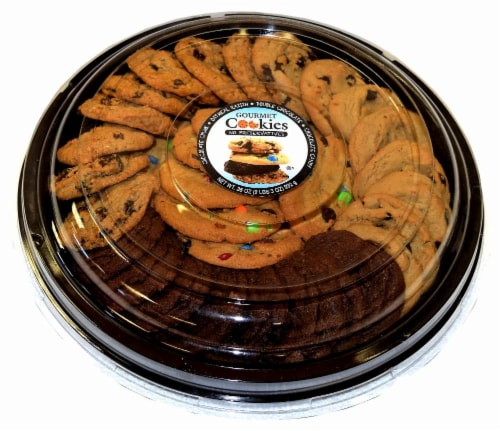 Jimmy's Cookies Gourmet Cookie Platter Perspective: back