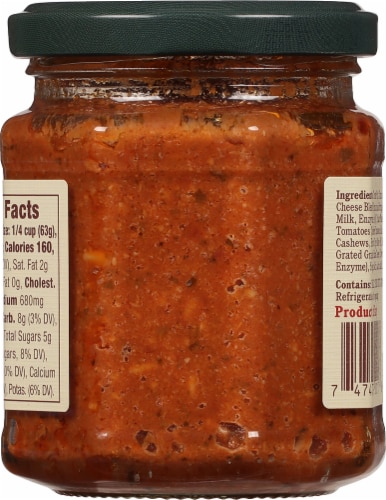 Rao's Homemade® Sundried Tomato Pesto Perspective: back