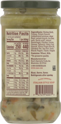 Rao's® Chicken Gnocchi Soup Perspective: back
