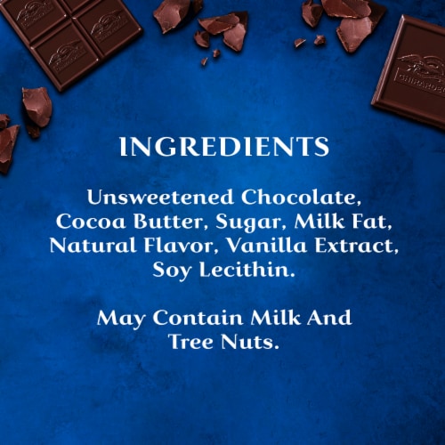 Ghirardelli® Intense Dark 86% Cacao Chocolate Squares Bag Perspective: back