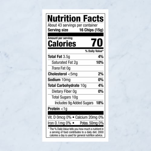 Ghirardelli® Premium Baking Milk Chocolate Chips Perspective: back