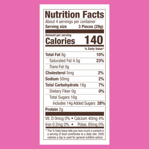 Ghirardelli® Milk Chocolate Caramel Eggs Easter Candy Perspective: back