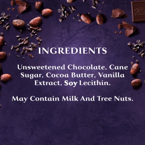 Ghirardelli® Intense Dark Chocolate Squares 72% Cacao Candy Bag Perspective: back