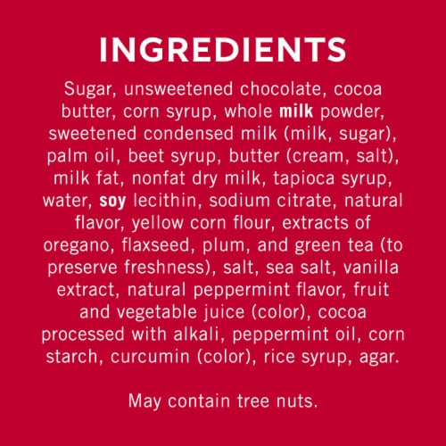 Ghirardelli® Holiday Premium Chocolate Assortment Gift Perspective: back