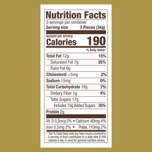 Ghirardelli® Signature Collection Pralines Gold Gift Box Assorted Chocolates Perspective: back