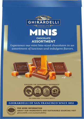 Ghirardelli® Mini Chocolate Assortment Perspective: back