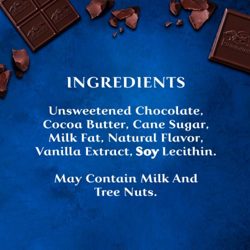 Ghirardelli® Intense Dark 86% Cacao Chocolate Bar Perspective: back