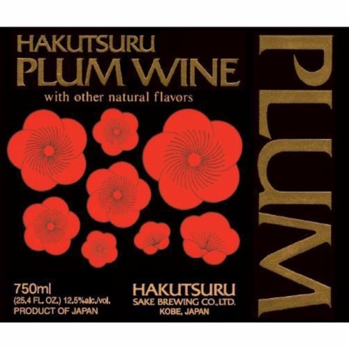 Hakutsuru Japan Plum Wine Perspective: back