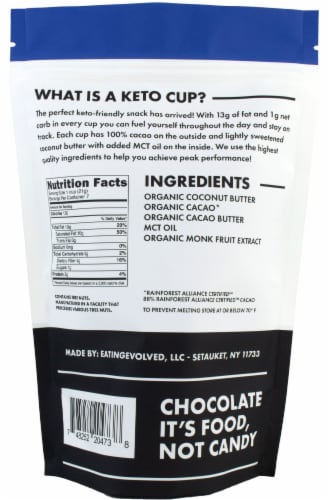 EatingEvolved Original Keto Cups Perspective: back