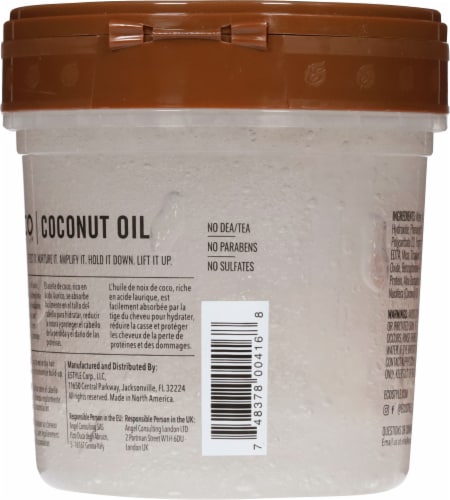 Eco Style® Coconut Oil Styling Gel Perspective: back