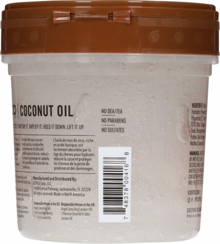Eco Style® Coconut Oil Styling Gel Perspective: back