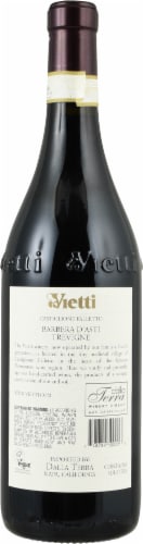 Vietti Barbera D'Asti Tre Vigne Italian Red Wine Perspective: back