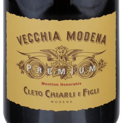 Cleto Chiarli Vecchia Modena Premium Lambrusco Italian Sparkling Wine Perspective: back