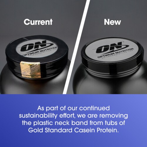 Optimum Nutrition Gold Standard 100% Micellar Casein Protein Powder, Chocolate Supreme Perspective: back