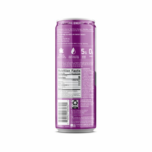 Optimum Nutrition Essential Amin.o Energy Grape Perspective: back