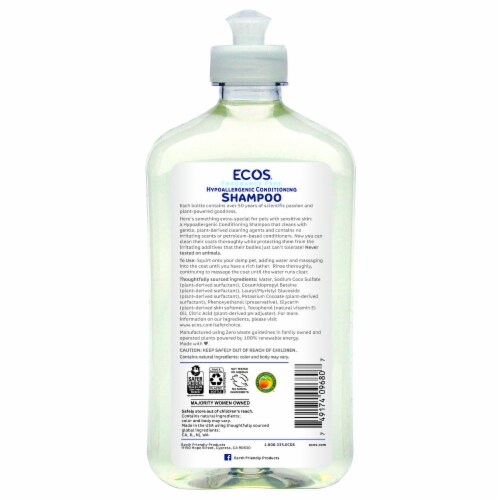 ECOS™ For Pets Fragrance Free Conditioning Shampoo Perspective: back