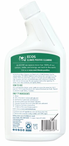 ECOS® Plant Powered Cedar Toilet Cleaner Perspective: back