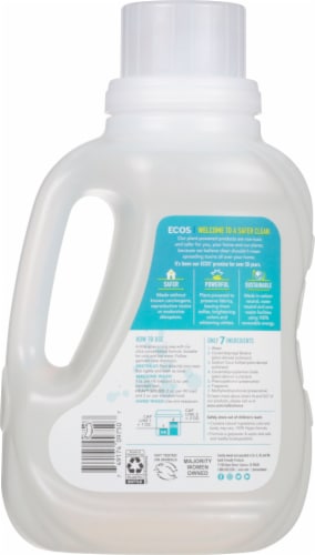 ECOS® Plant Powered Magnolia & Lily Laundry Detergent Perspective: back
