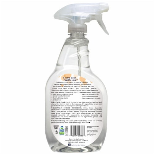 ECOS Ginger All Purpose Cleaner Perspective: back
