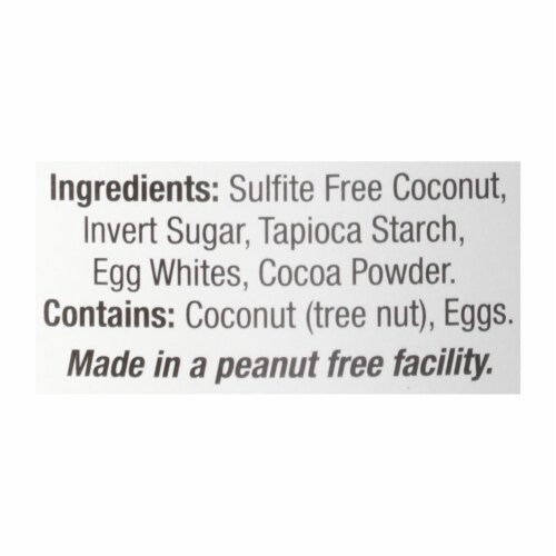 Absolutely Gluten Free Macaroons - Chocolate - Clasc - Case of 6 - 10 oz. Perspective: back