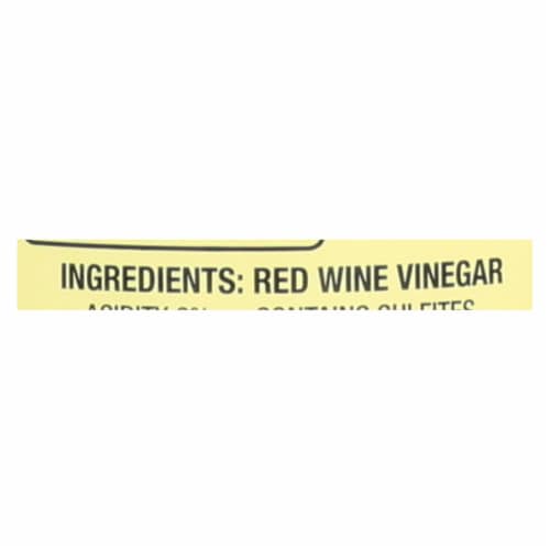 Alessi - Vinegar - Red Wine Vinegar - Case of 6 - 12.75 FL oz. Perspective: back