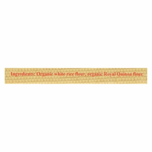 Andean Dream Gluten Free Organic Spaghetti Quinoa Pasta - Case of 12 - 8 oz. Perspective: back