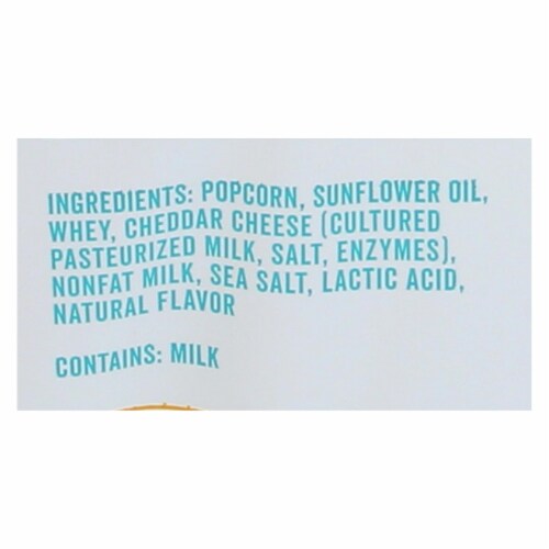 Angie's White Cheddar Popcorn Perspective: back