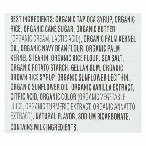 Annie's Homegrown - Crispy Snack Bars Birthday Cake 5count - Case of 8 - 3.9 oz. Perspective: back