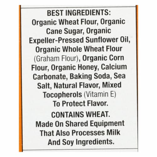 Annie'S Homegrown Bunny Grahams Honey - Case Of 12 - 7.5 oz. Perspective: back
