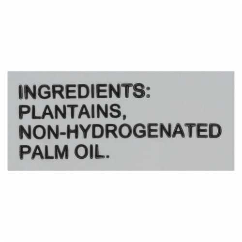 Artisan Tropic Naturally Sweet Plantain Strips Perspective: back
