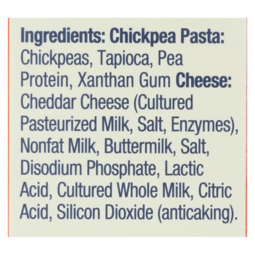 Banza - Chickpea Pasta Mac and Cheese - White Cheddar - Case of 6 - 5.5 oz. Perspective: back