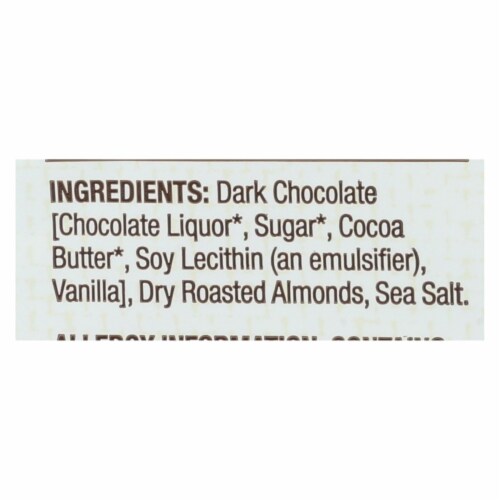 barkTHINS Dark Chocolate Almond with Sea Salt, 4.7 Ounce (Pack of 6)