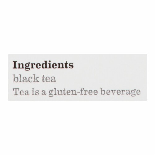 Bigelow Tea Darjeeling Black Tea - Case of 6 - 20 Bags Perspective: back