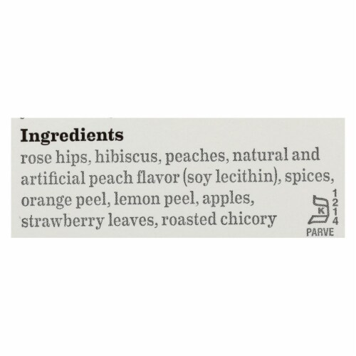 Bigelow Tea Tea - Peach - Case of 6 - 20 BAG Perspective: back