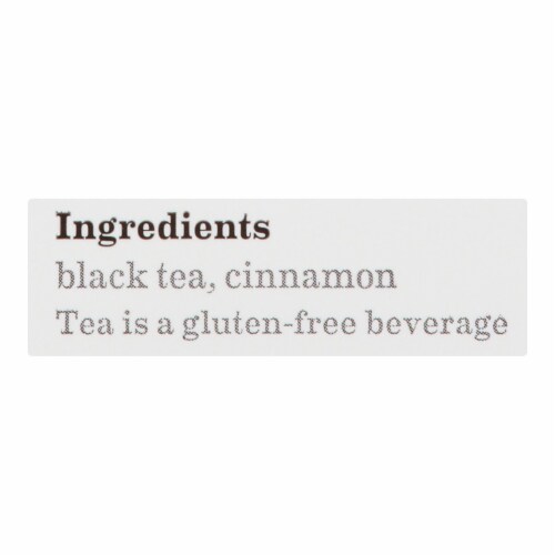 Bigelow Tea Cinnamon Stick Black Tea - Case of 6 - 20 Bags Perspective: back
