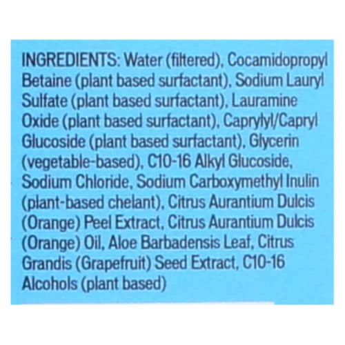 Biokleen Dish Liquid - Natural - Citrus Essence - Hand Moisturizing - 25 oz - Case of 6 Perspective: back
