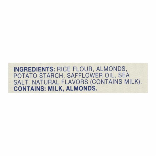 Blue Diamond - Nut Thins - Sea Salt - Case of 12 - 4.25 oz. Perspective: back
