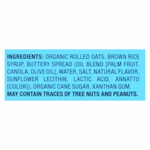 Bobo's Oat Bars - Original Bites - Gluten Free - Case of 6 - 1.3 oz. Perspective: back