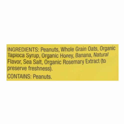 Bob's Red Mill - Bar Peanut Butter Banana Oats - Case of 12 - 1.76 oz. Perspective: back