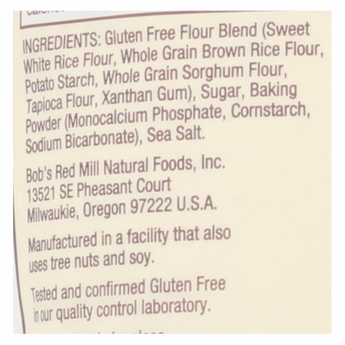 Bob's Red Mill - Pancake Mix Gluten Free - Case of 4 - 24 oz. Perspective: back