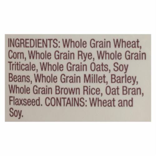 Bob's Red Mill ® 10 Grain Cereal Perspective: back