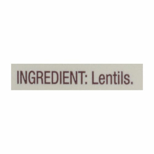 Bob's Red Mill - Beans Brown Lentils - Case of 4-27 oz. Perspective: back