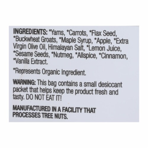 Brad's Plant Based - Chips - Organic - Sweet Potato - Case of 12 - 3 oz. Perspective: back
