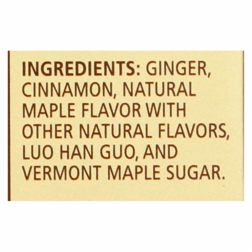 Celestial Seasonings - Tea - Vermont Maple Ginger - Case of 6 - 20 Bags Perspective: back