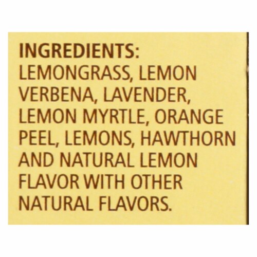 Celestial Seasonings - Tea - Lemon Lavender Lane - Case of 6 - 20 Bags Perspective: back