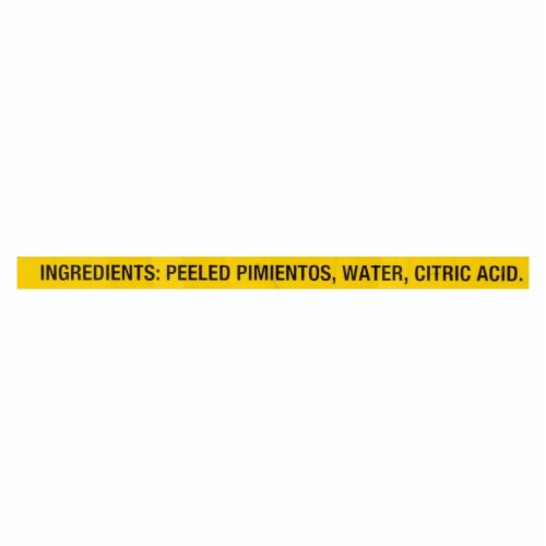 Cento - Sweet Pimientos - Case of 12 - 4 oz. Perspective: back