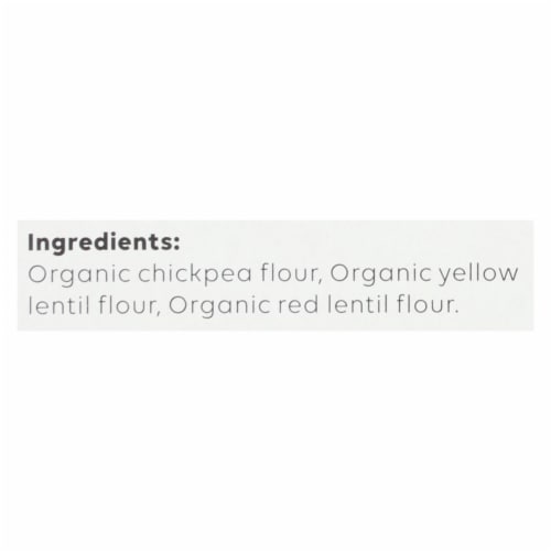 Chickapea Pasta - Pasta Organic Spaghetti - Case of 6 - 8 oz. Perspective: back