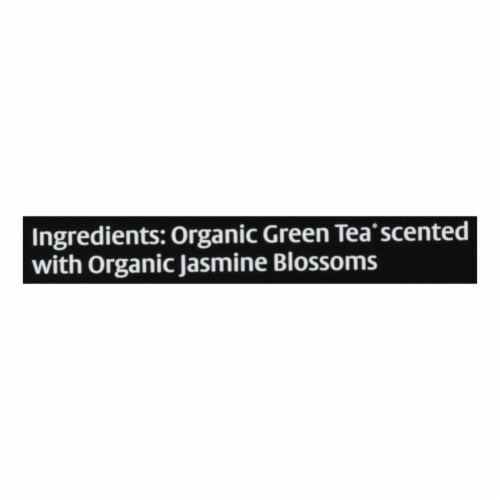 Choice Organic Teas Jasmine Green Tea - 16 Tea Bags - Case of 6 Perspective: back