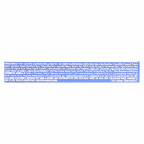 Clif Bar Luna Bar - Organic Blueberry Bliss - Case of 15 - 1.69 oz. Perspective: back
