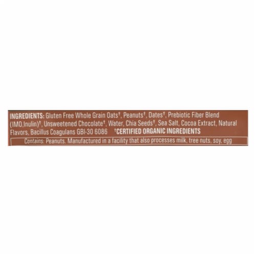 Core Foods - Bar Proboi Peanut Butter Chocolate - Case of 8 - 2 oz. Perspective: back